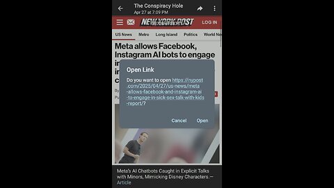 News Shorts: Meta's Bots are Inappropriate with Minors