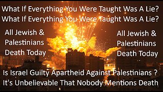 Is Israel Guilty Of Apartheid Against Palestinians It's Unbelievable That Nobody Mentions All Death