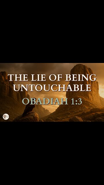 The Lie of Being Untouchable | Obadiah 1:3