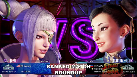 Kuya Kalbo SF6 Ranked Match Roundup. Chun Li Master Rank [Hori Fight Stick]