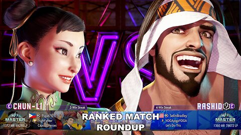Kuya Kalbo SF6 Ranked Match Roundup. Chun Li Master Rank [Hori Fight Stick]