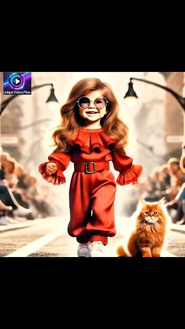 The Purrrfect Accessory: Cats in Couture - Baby fashion show