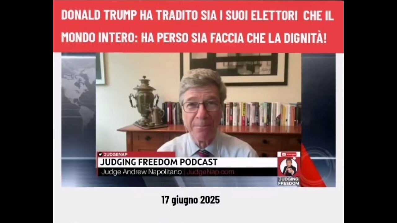 CONFLITTO ISRAELE - IRAN: <<Donald Trump ha tradito i suoi propositi, perdendo così la faccia e la credibilità>>
