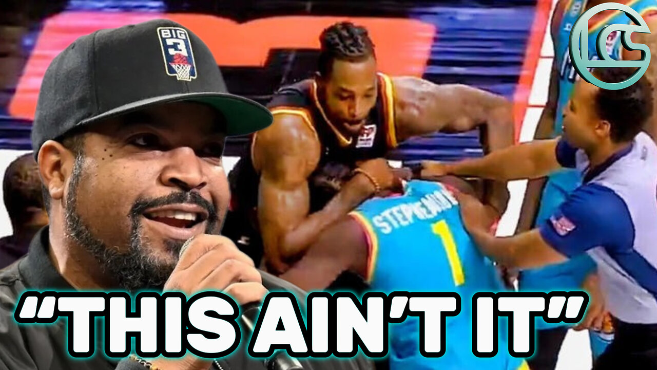 BIG3 Chaos: Dwight Howard & Lance Stephenson Throw Hands—Ice Cube Reacts! | LetCultureSpeak