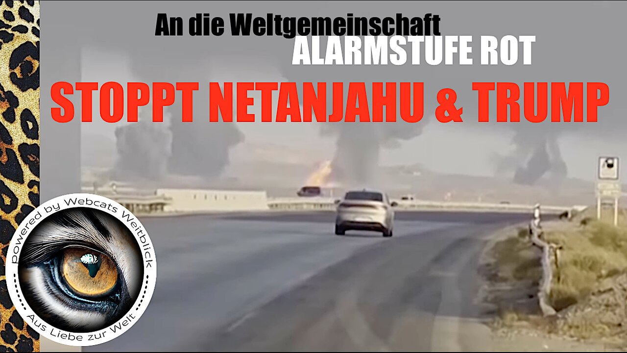 📢 Alarmstufe Rot STOPPT NETANJAHU & TRUMP Stoppt diesen WAHNSINN