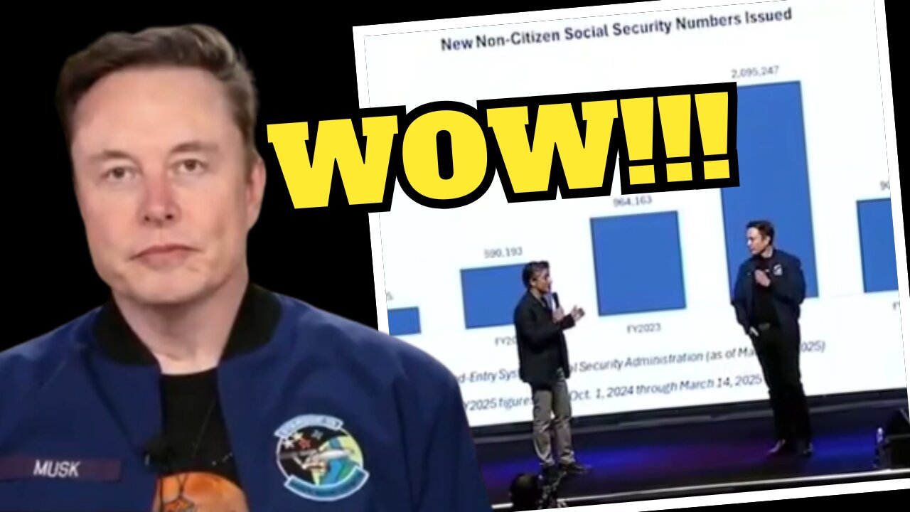 Elon Musk Confirms 5 Million Non-Citizens Get Access to Social Security, Medicaid, & the Ballot Box