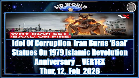 Idol Of Corruption Iran Burns ‘Baal’ Statues On 1979 Islamic Revolution Anniversary