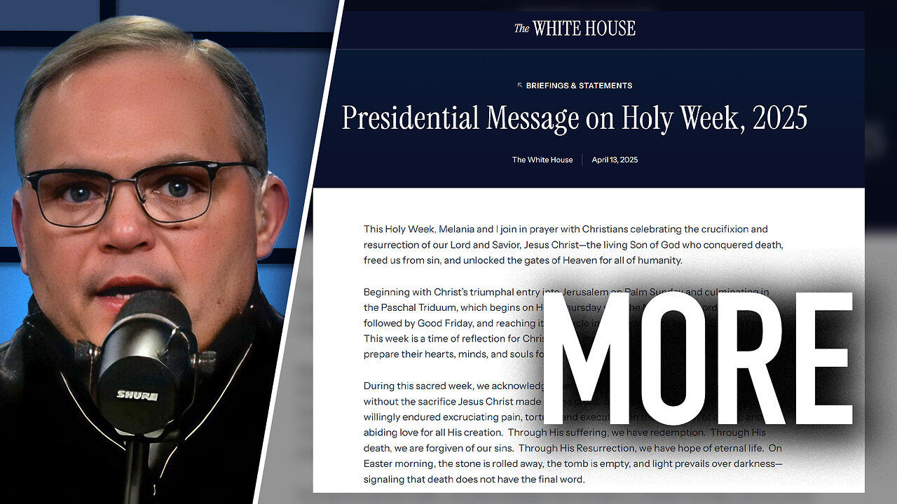 Trump's Easter Message Is the Spirit That Formed America | Guest: Mark Driscoll | 4/15/25