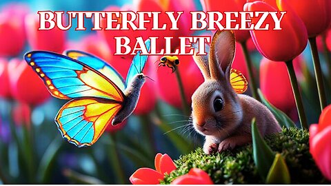 A Toddler Song About a Butterfly and Nature - Butterfly Breezy Ballet!