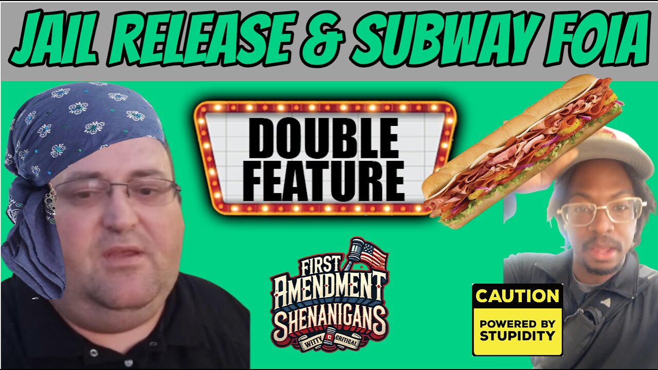 Frauditor Jail Update & Failed FOIA Attempt At A Subway Restaurant