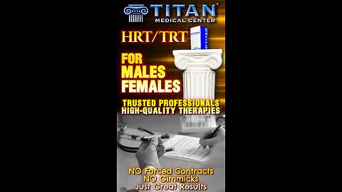 Titan Medical Center: NO forced contracts, NO gimmicks, JUST GREAT RESULTS.