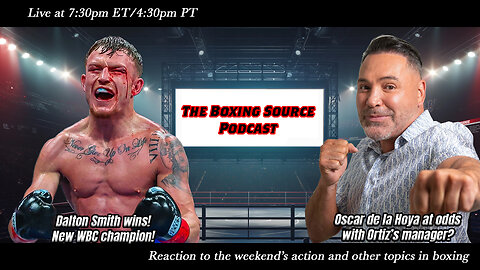 DALTON SMITH UPSETS MATIAS! OSCAR UPSET AT VERGIL ORTIZ'S MANAGER?