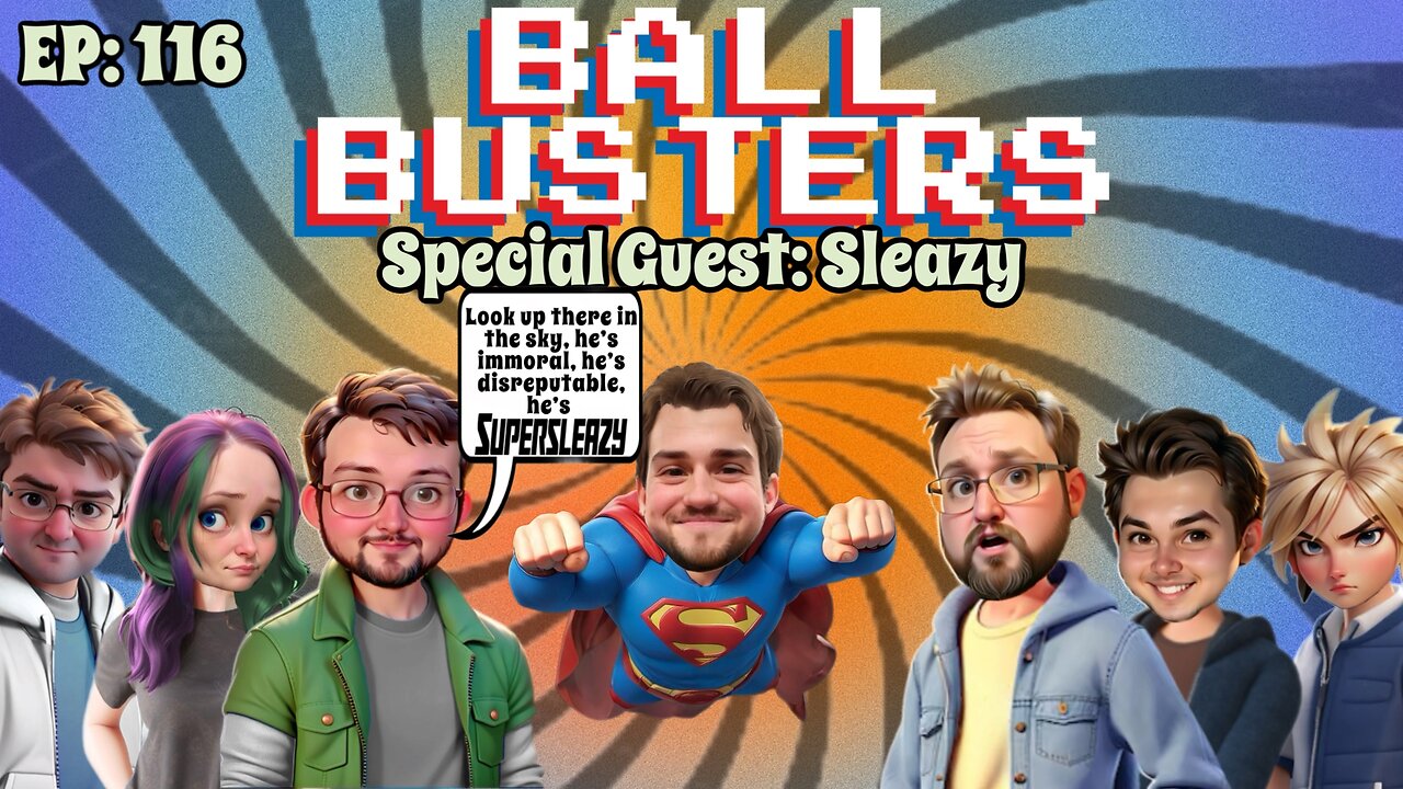 Ball Busters! Superman Is Here! Antisemitic AI!