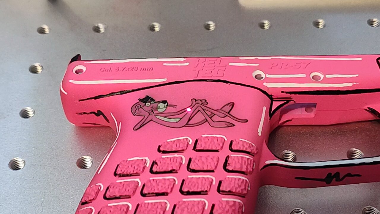 Laser Imaging on pink pistol