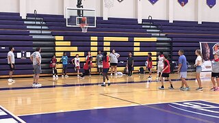 Blasian Babies Brother And Sister Attend Christian Basketball Camp At Norfolk Christian Schools!