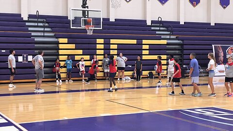Blasian Babies Brother And Sister Attend Christian Basketball Camp At Norfolk Christian Schools!