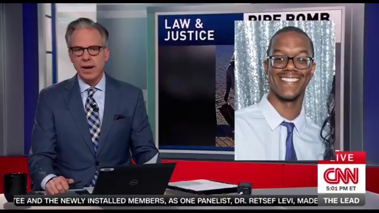 CNN’s Jake Tapper Calls Black J6 Pipe Bomber a “White Man”