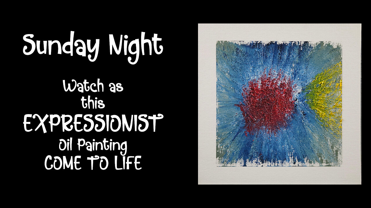 Watch This 8x8 Painting Come to Life | Sunday Night Vibes