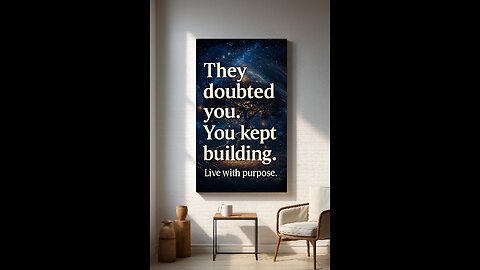Built in Silence. Proof Coming Loud