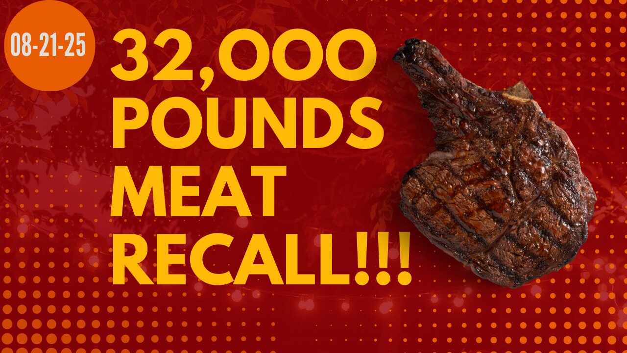 32,000 pounds of meat products recalled due to FALSE USDA inspection marks!