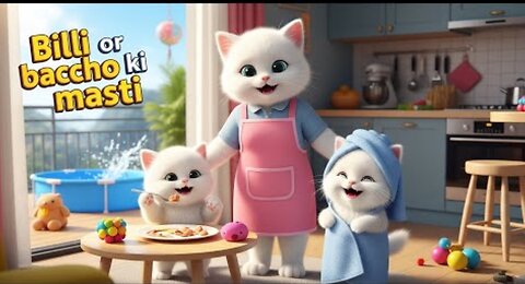 Cute 3D Cartoon Emotional relationship Story #cartoonvideo