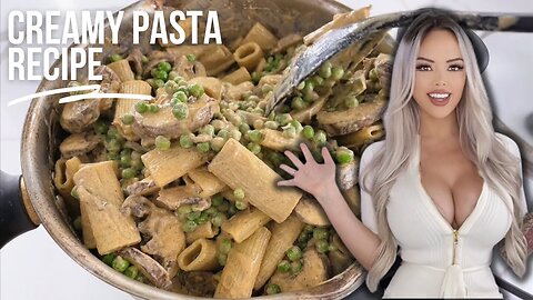 HOT GIRL PLANT BASED MUSHROOM PASTA