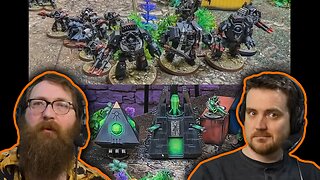 Tom's Necrons vs Ben's Dark Angels Round 4