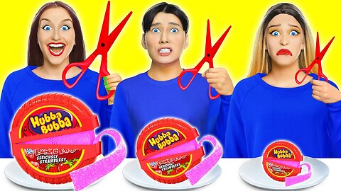 GIANT VS SMALL FOOD CHALLENGE! | Funny Food Challenges by Multi DO Challenge