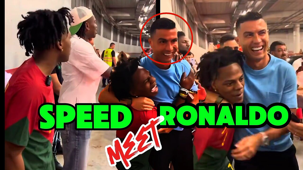 finally IShowSpeed Meets Ronaldo