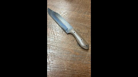 That old knife blank I rescued
