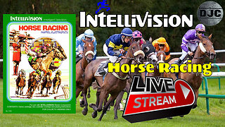 Intellivision - Horse Racing - LIVE