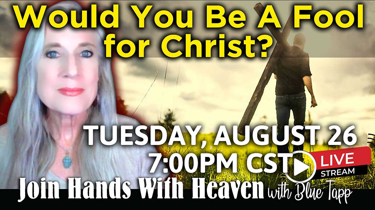 Blue Tapp LIVE! Would You Be A Fool For Christ?