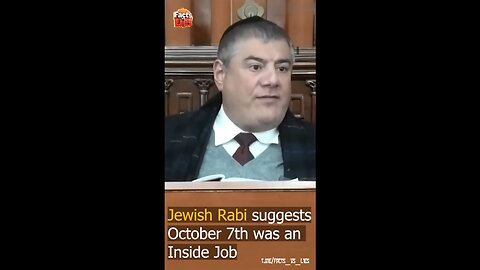 Rabbi Yosef Mizrachi: October 7th was an Inside Job