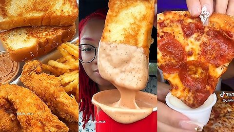 ASMR Eating Show #73 | Taco Bell, Bibim Noodles, Wingstop, Raising Cane’s & Mozzarella Sticks