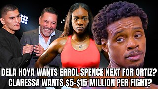 Oscar Dela Hoya Wants Vergil Ortiz to Fight Errol Spence in Dallas Stadium