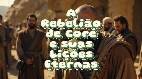 A Rebelião de Coré e suas Lições Eternas!
