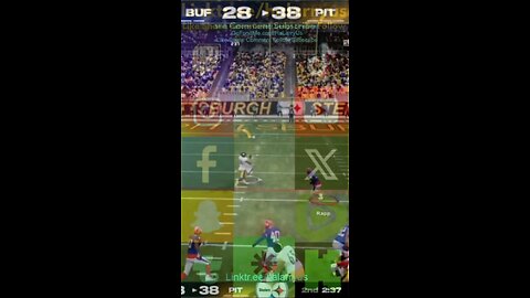 Kick, 3 Score Lead PIT 45 vs BUF 28 #AllMadden #Madden25 #NFLmadden #madden