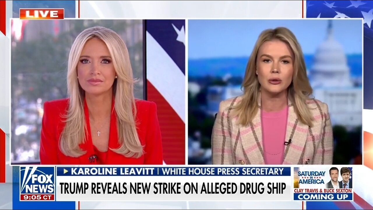 Karoline Leavitt: Trump Will Not Tolerate Trafficking Or Illegal Drugs Anymore