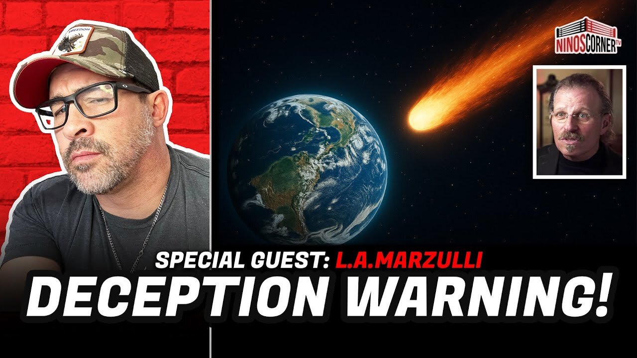 WARNING! The 3I/Atlas Deception..LA Marzulli Explains..