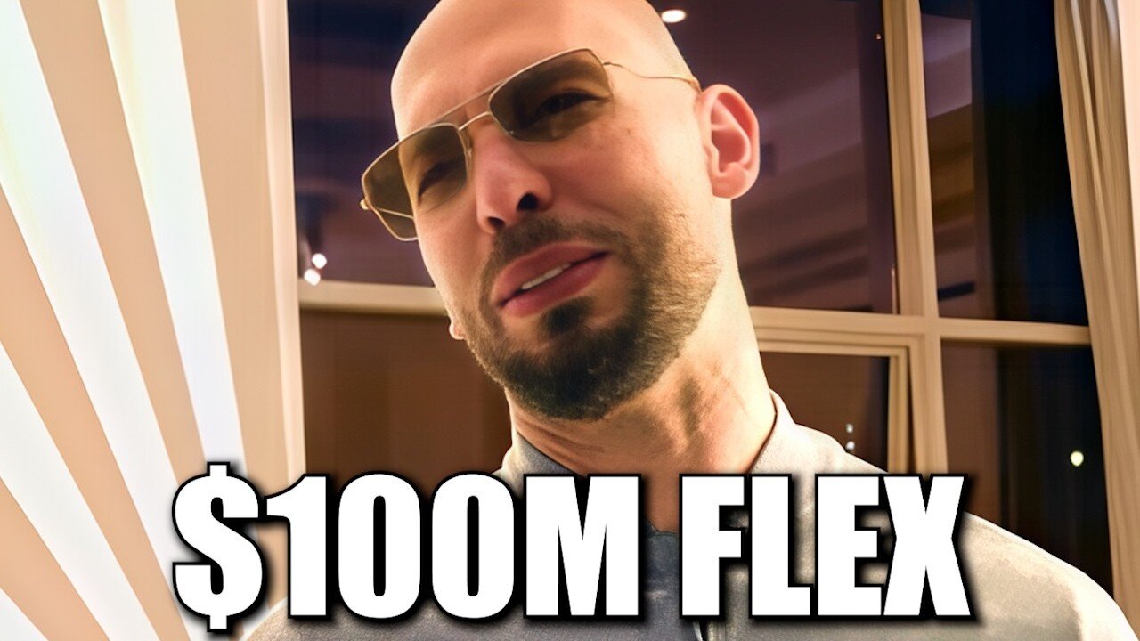 Andrew Tate FLIES in $60M Jet to INSANE $40M Dubai Villa!