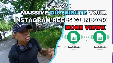 Monday Vlog #74: Giveaway - Massive Distribute Your Instagram Reels & Unlock More Views!