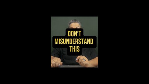 Don’t Misunderstand This 😬