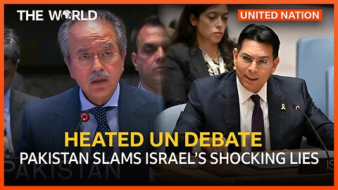 Pakistan Slams Israel at UN Security Council Over Gaza Strikes & Doha Attack | @TheWorldEng #un