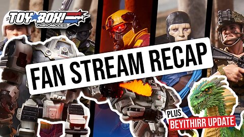 G.I. JOE Fanstream Reveals & Beyithirr Dragon Update! | Toy Box Chronicles