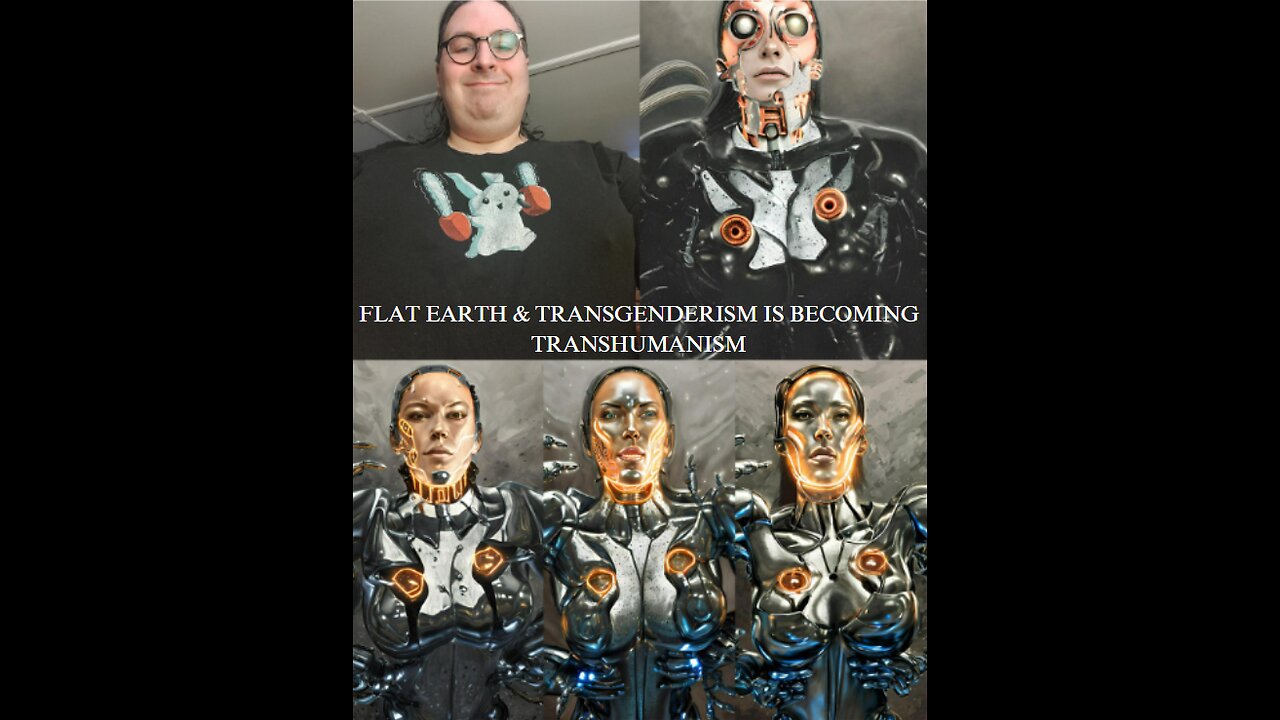FLAT EARTH & TRANSGENDERISM IS BECOMING TRANSHUMANISM