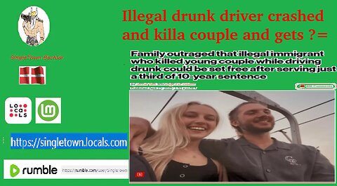 illagal drunk driver kills couple and get ???