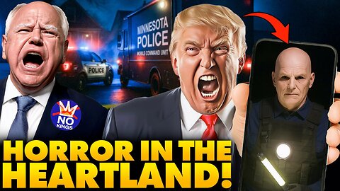 HORROR: 'No Kings' Killer Political Assassin CAUGHT on Camera, Wearing TERROR Mask With DARK Meaning