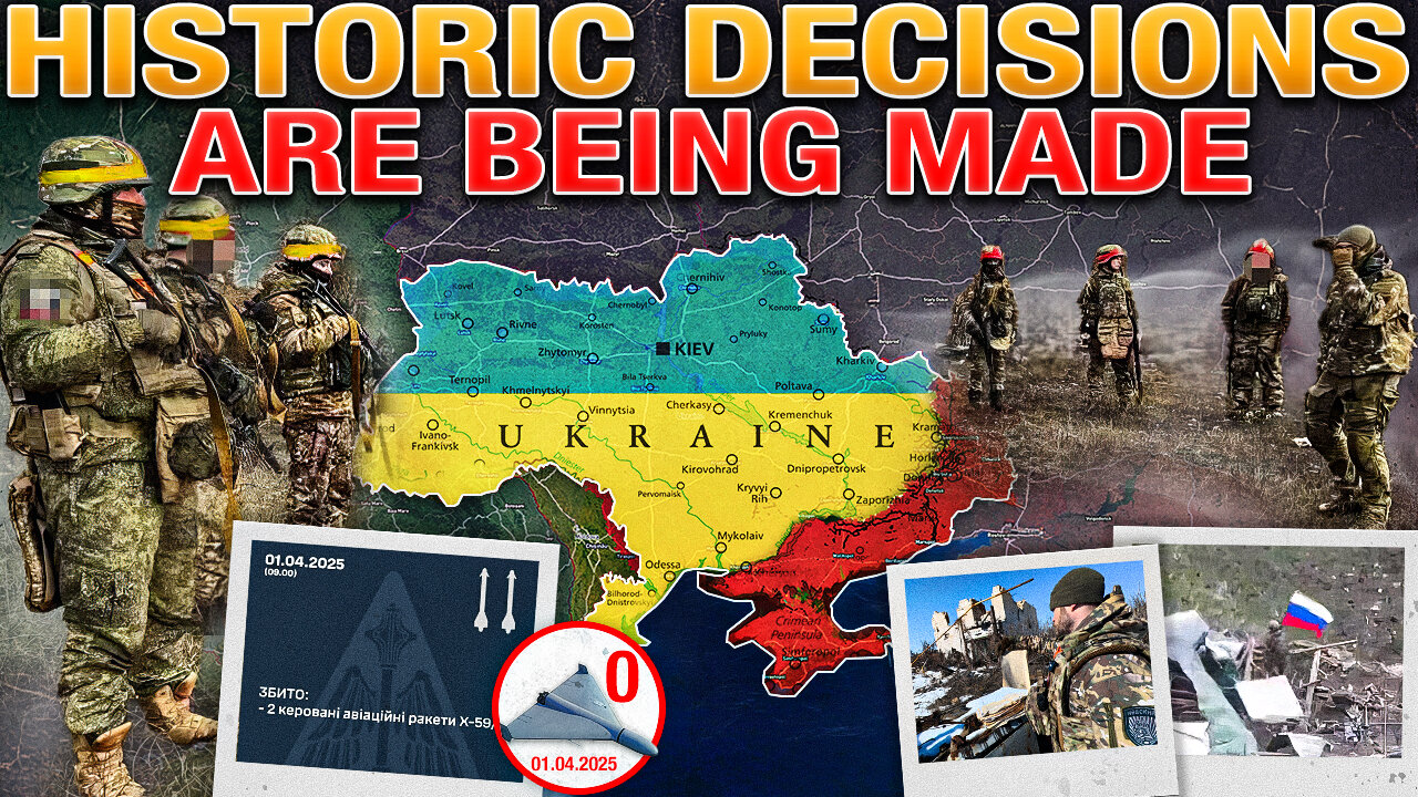 Thunder⚡️‼️CEASEFIRE EFFECT: 24h Without Russian Kamikaze Drones🌙🛑Military Summary For 2025.04.01