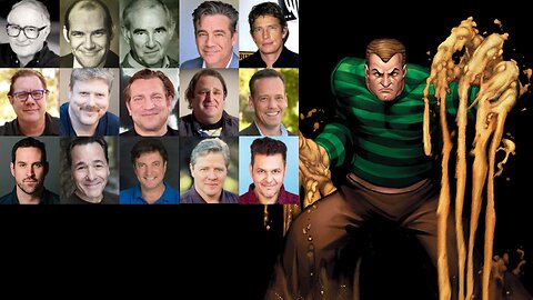 Animated Voice Comparison- Sandman (Spider-Man)