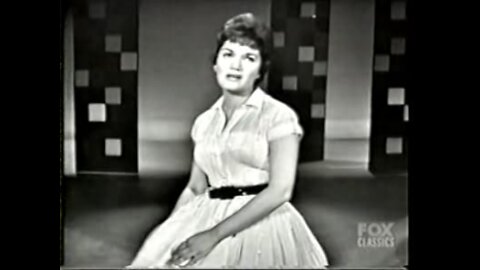 Connie Francis ~ Full Song ~ The House I live In ~ Portrait Format